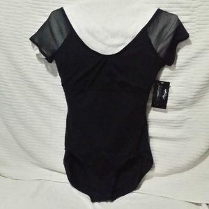 Capezio leotard black XL
